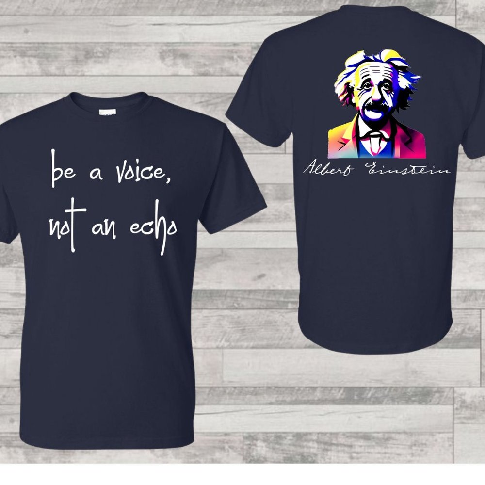 Albert Einstein graphic t shirt